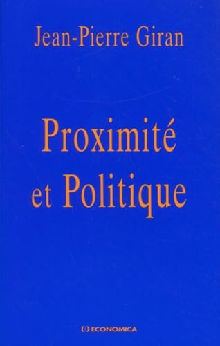 Proximité et politique book