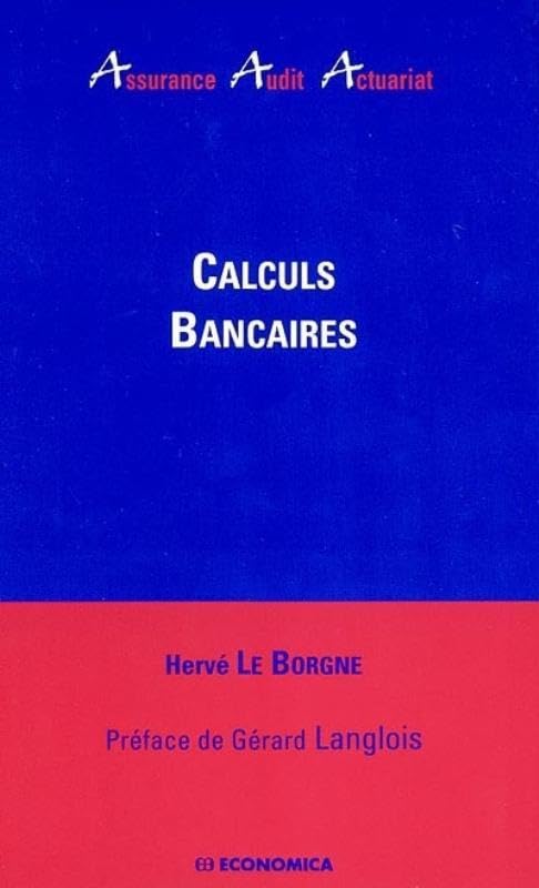 Product Image: Calculs bancaires