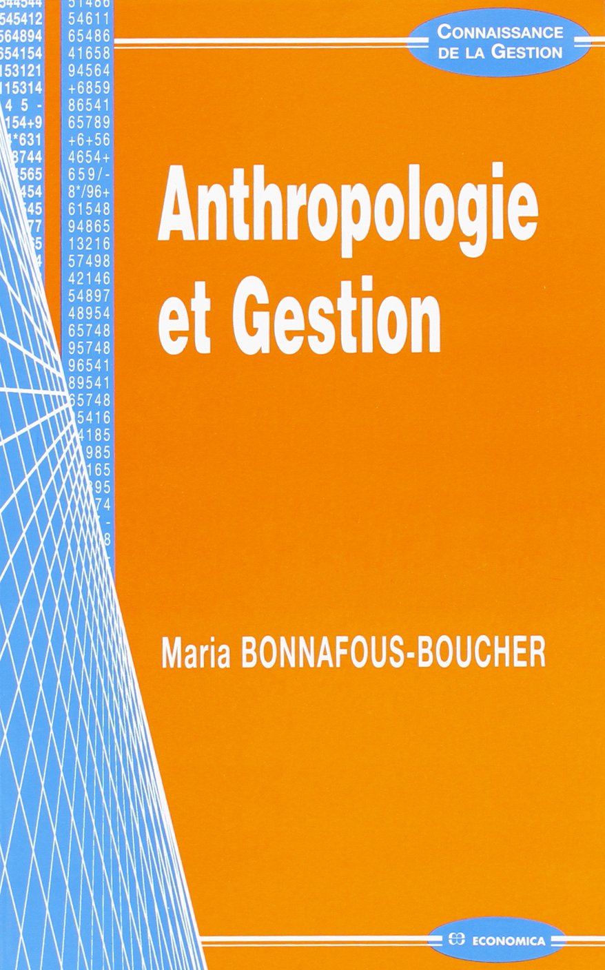 Anthropologie et gestion book