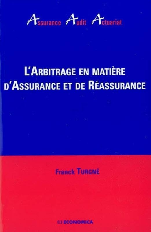 L'arbitrage en matière d'assurance et de réassurance book