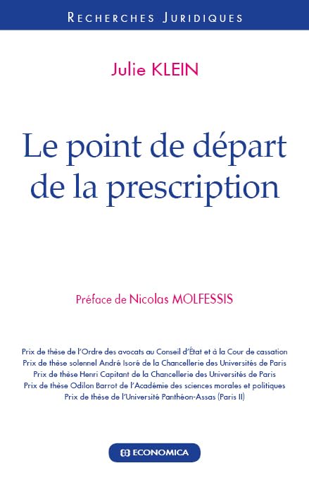 Point de départ de la prescription (Le) Law