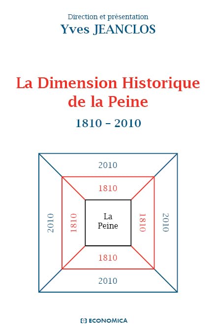 Dimension historique de la peine (La) book