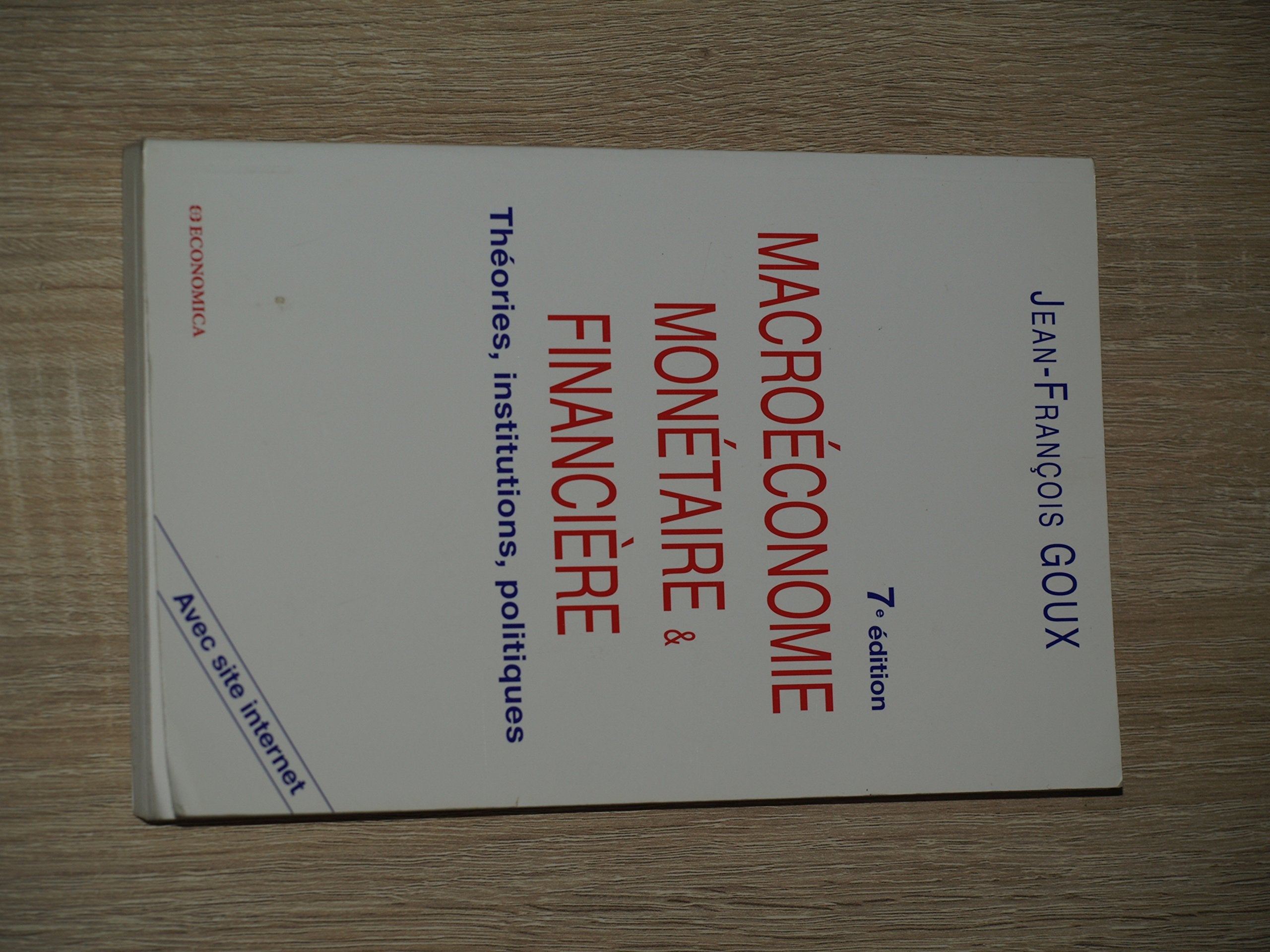 Macroéconomie monétaire et financière book