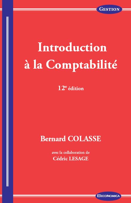 Introduction à la comptabilité book