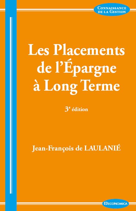 Les Placements de l'Epargne a Long Terme book