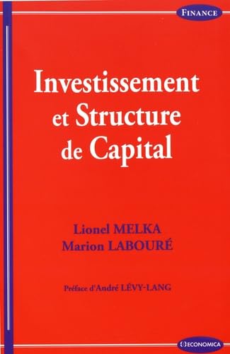 Investissement et Structure du Capital book