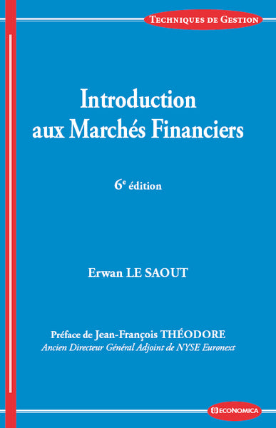 Introduction aux marchés financiers Books