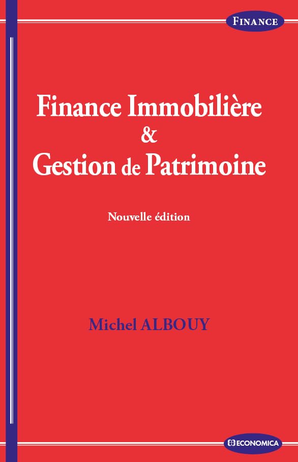 Finance Immobiliere et Gestion de Patrimoine book