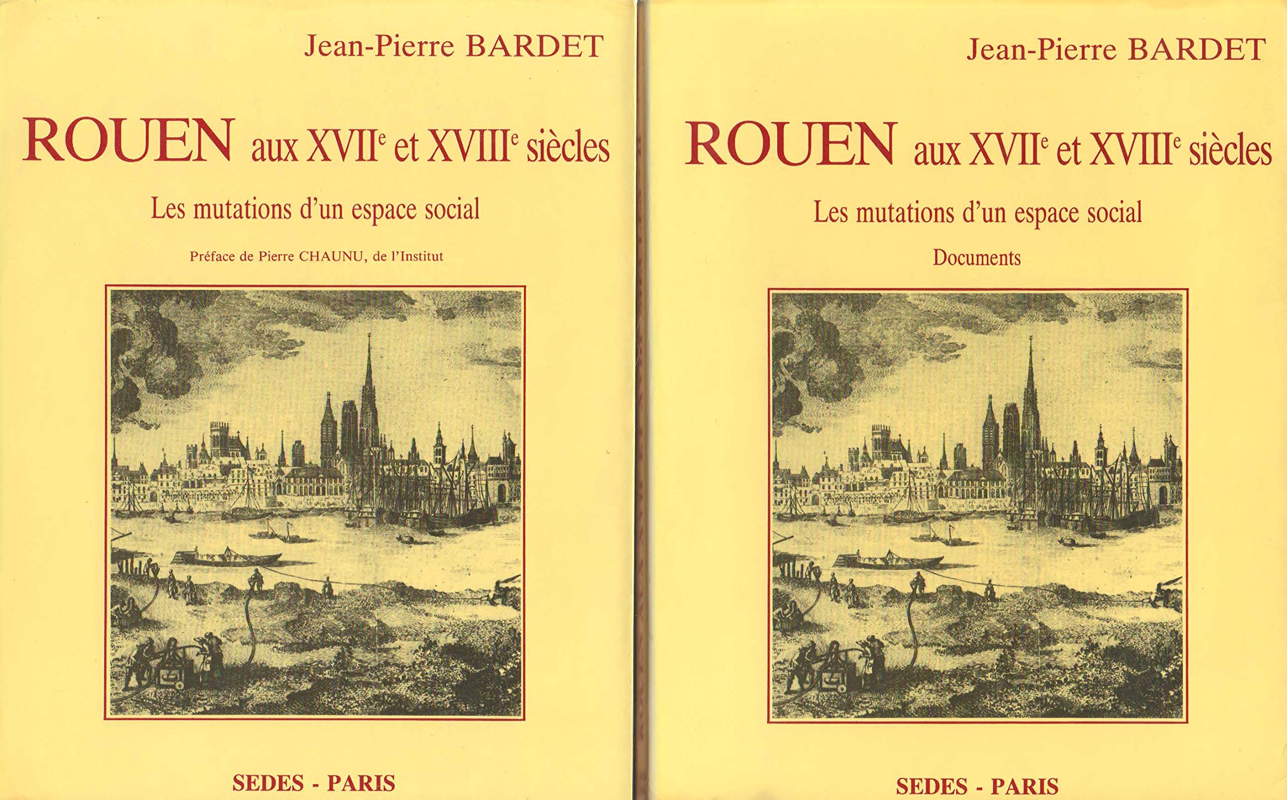 Rouen aux 17e et 18e siècles : les mutations d'un espace social Books