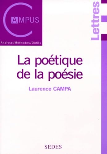 La poétique de la poésie Books