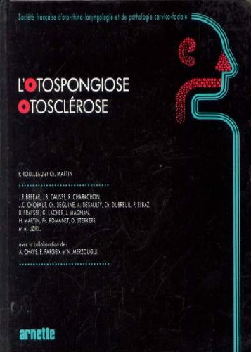 L'Otospongiose-otosclérose Books