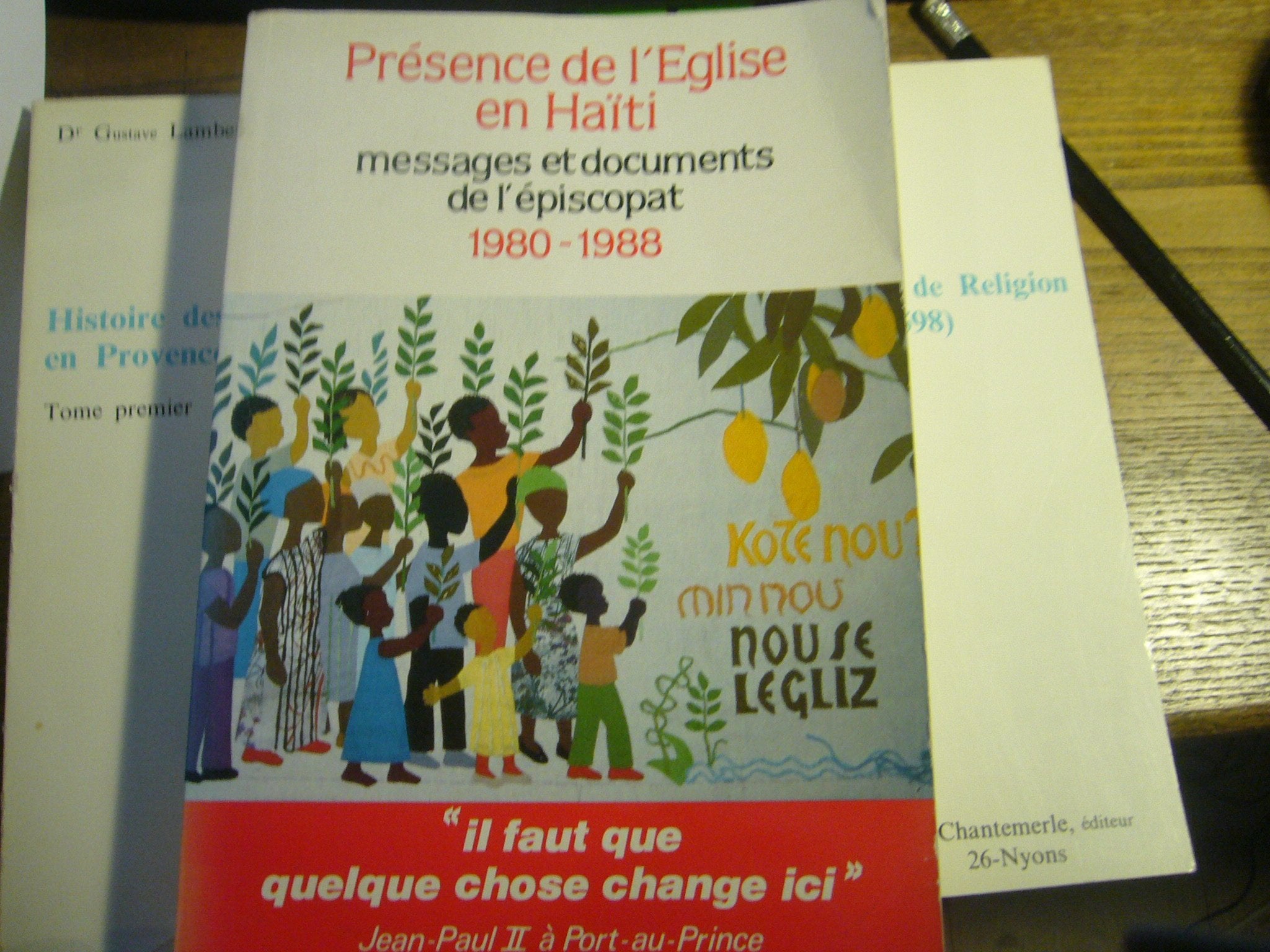 Presence de l'eglise en haiti : messages et documents de l'episcopat, 1980-1988 book
