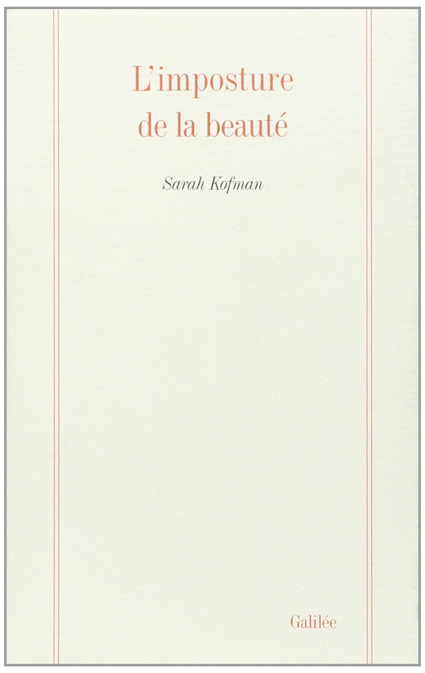 L'imposture de la beauté et autres textes book