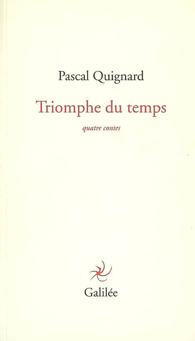 Product Image: Triomphe du temps : quatre contes