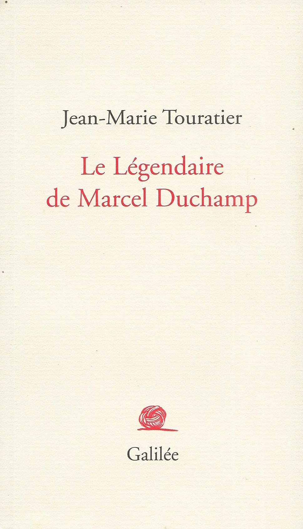 Le légendaire de Marcel Duchamp book