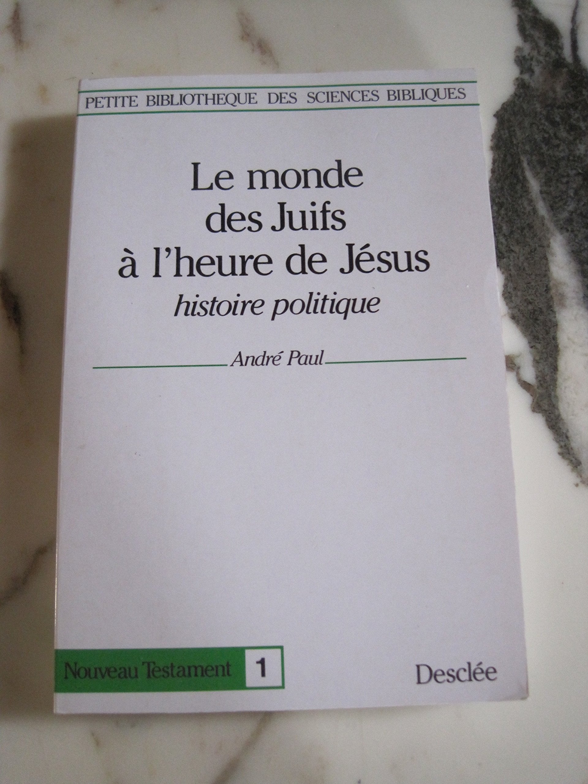 Le Monde des Juifs à l'heure de Jésus : histoire politique Film, Art & Culture