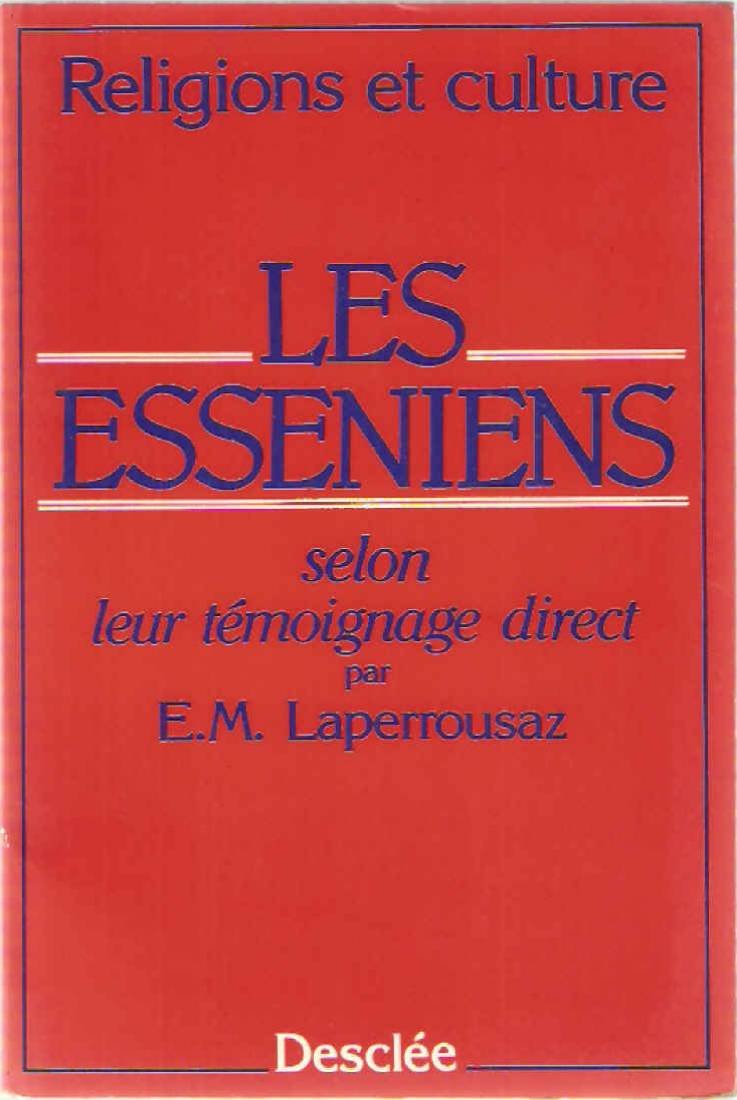 Les Esséniens selon les témoins directs book