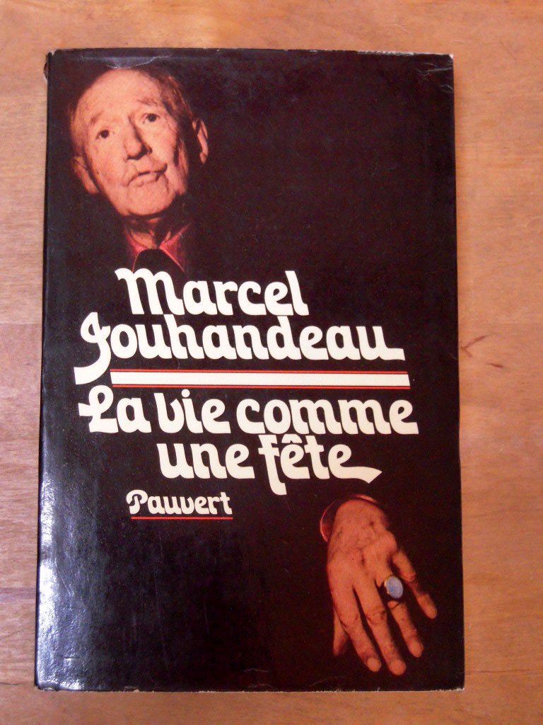 La vie comme une fête, entretiens. Books