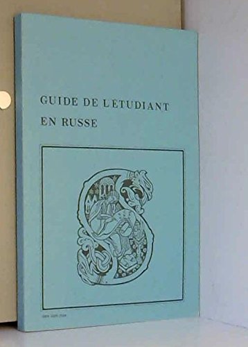 Guide de l'étudiant en russe book