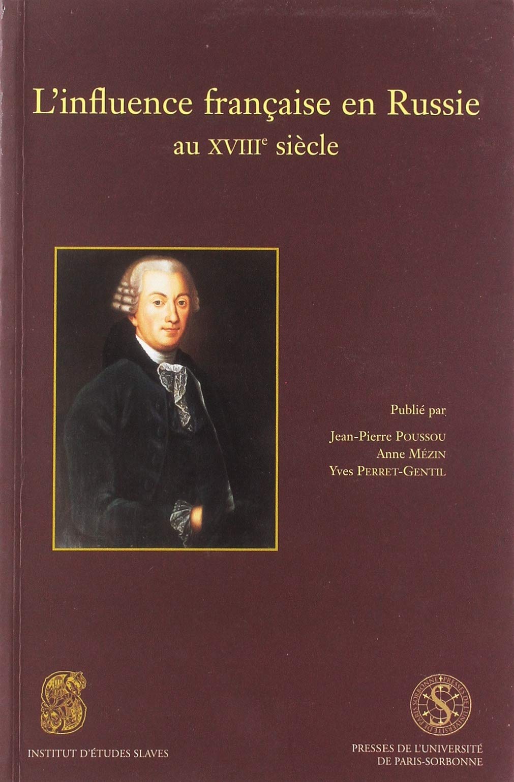 L'influence française en Russie au XVIIIe siècle book
