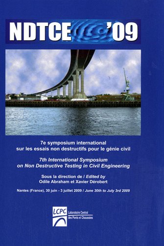 NDTCE '09 : 7e symposium international sur les essais non destructifs pour le génie civil book