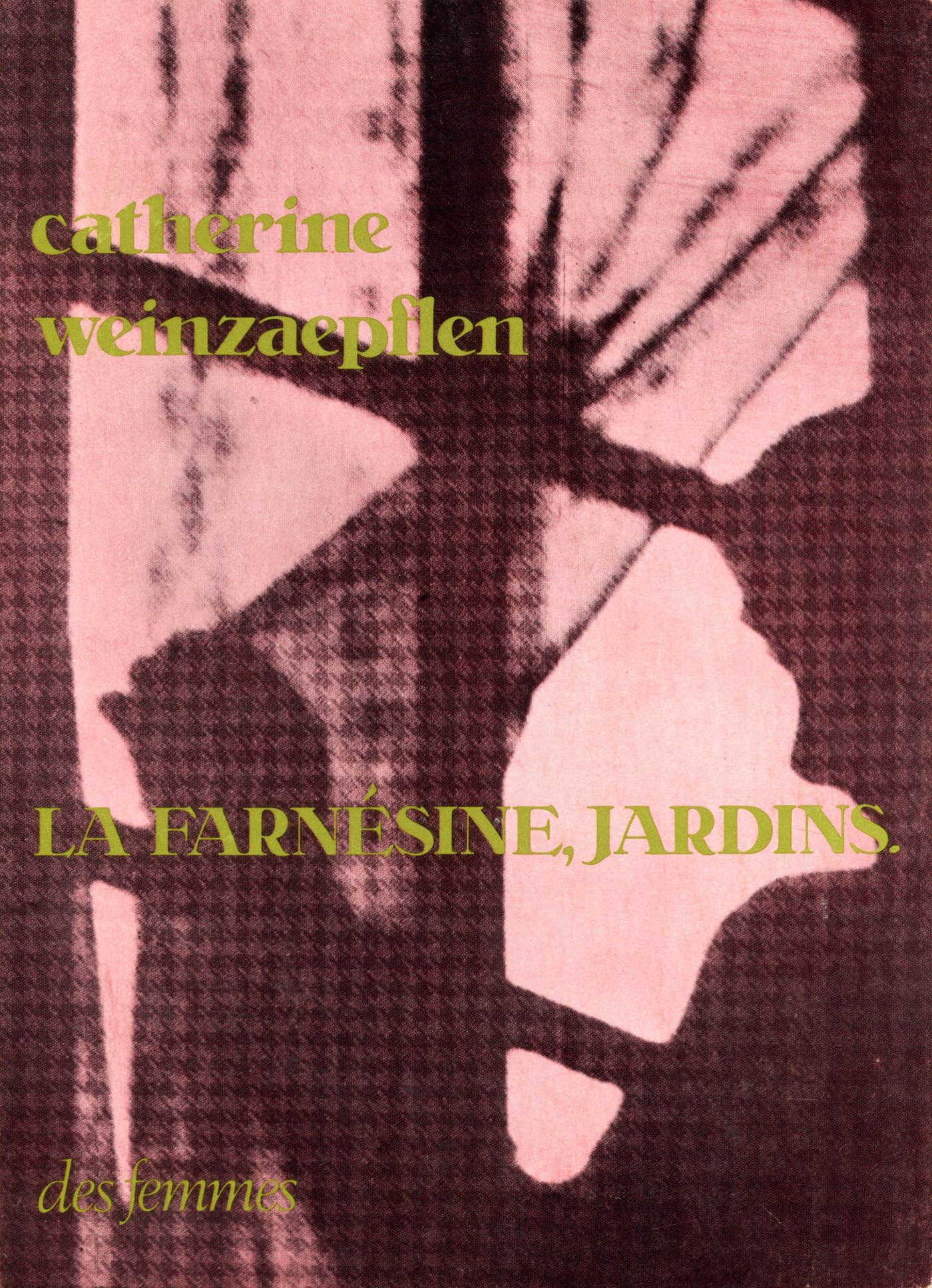 La Farnésine, jardins book