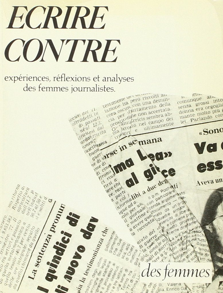 Écrire contre book