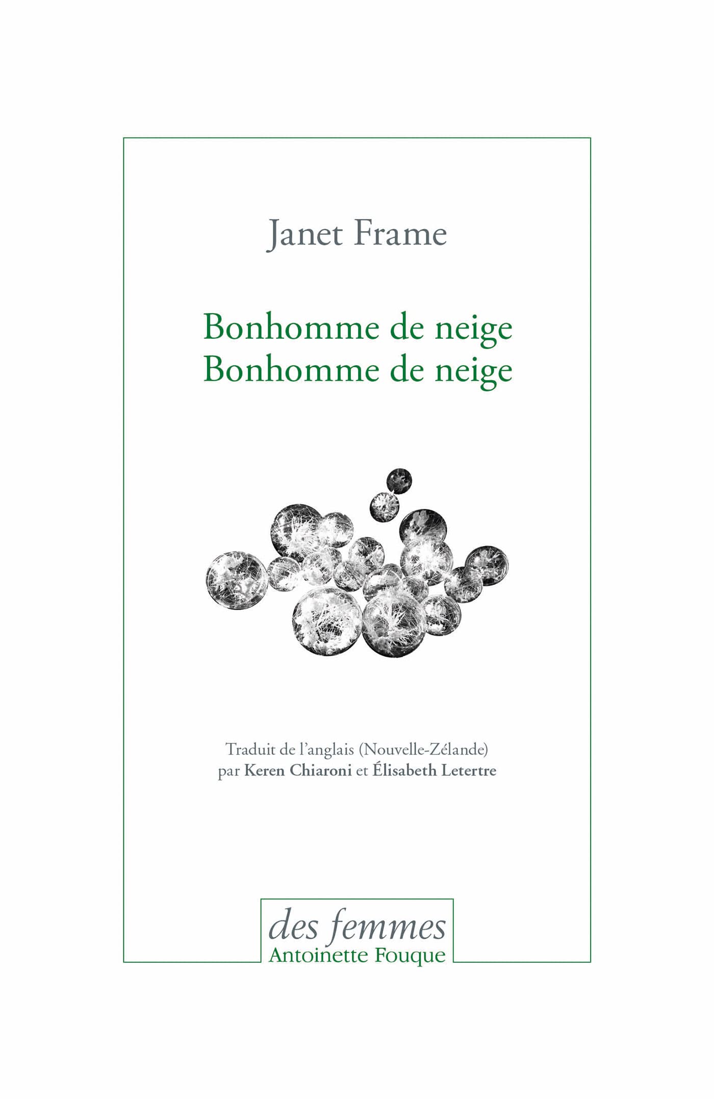 Bonhomme de neige Bonhomme de neige Contemporary literature