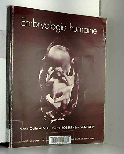 Embryologie humaine book