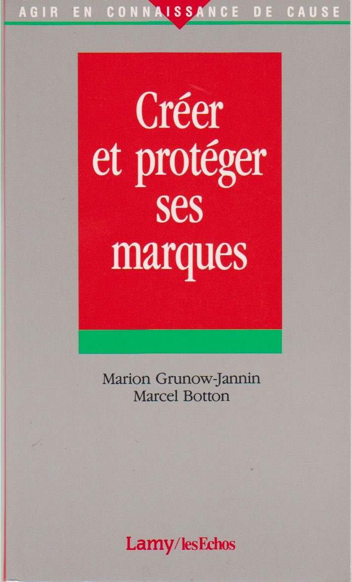 Créer et protéger ses marques book
