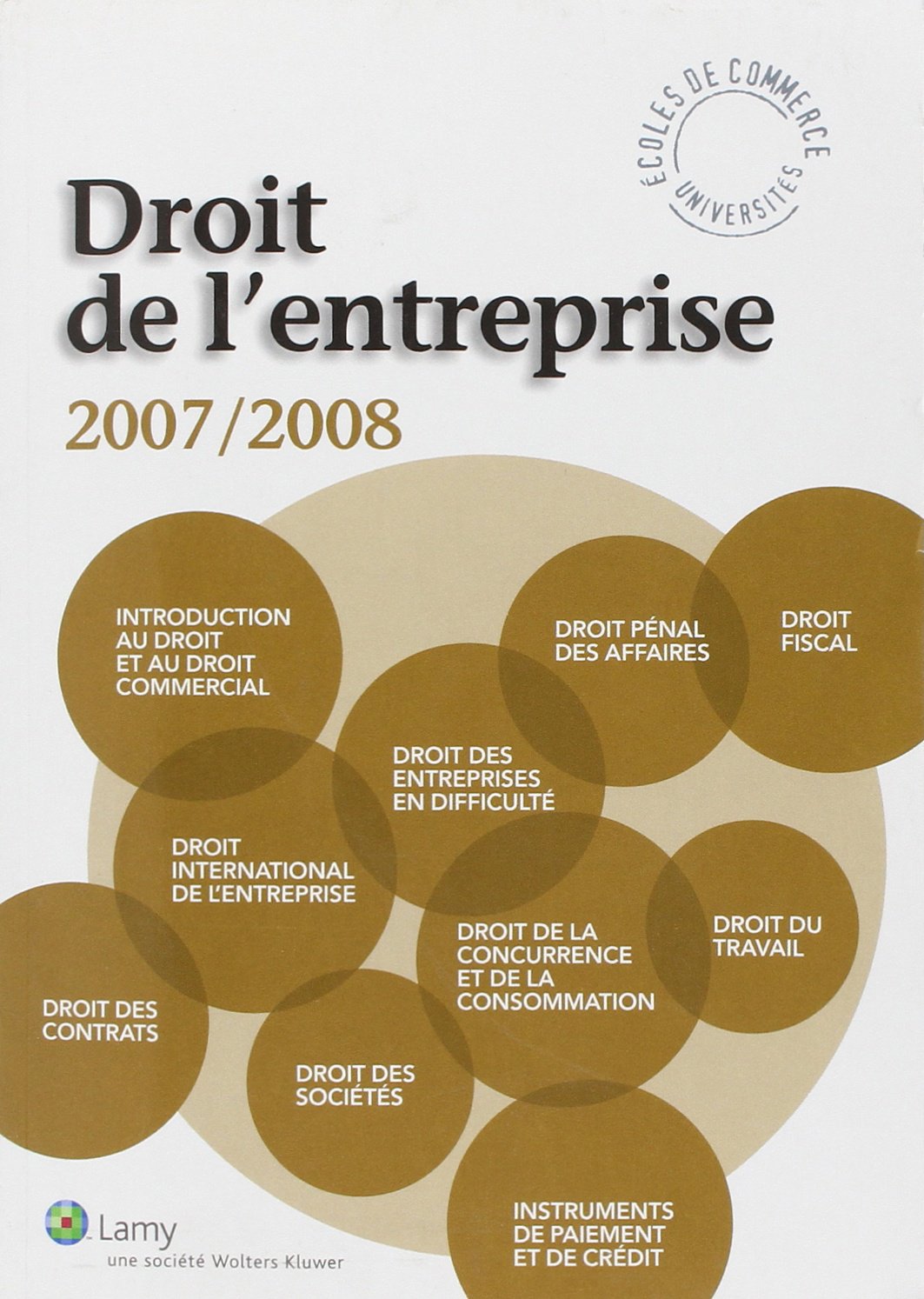 Droit de l'entreprise: L'essentiel pour comprendre le droit book