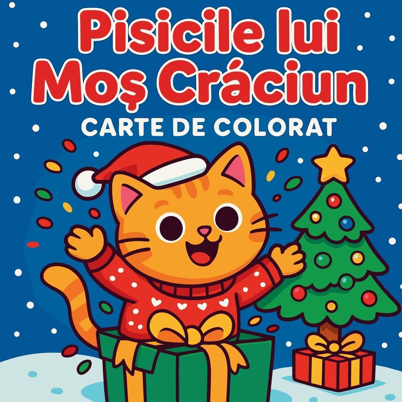 Pisicile lui Mo¿ Cr¿ciun - Carte de colorat Non-fiction