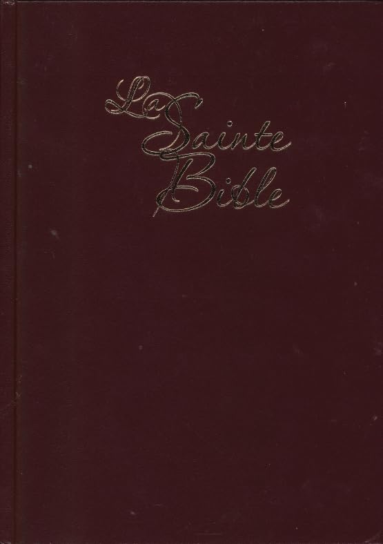 Bible Louis Segond 1910 Couverture rigide grenat, gros caractères book