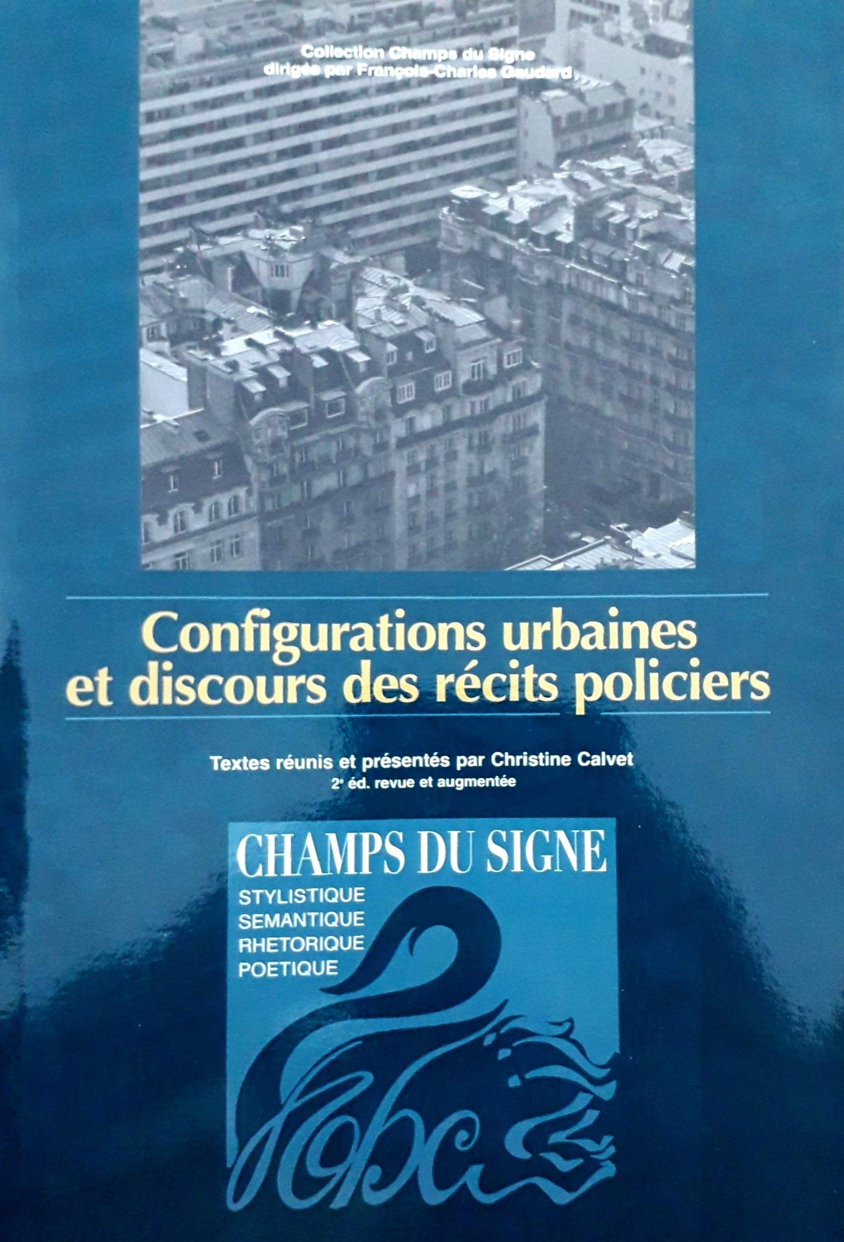 Configurations urbaines et discours des récits policiers book