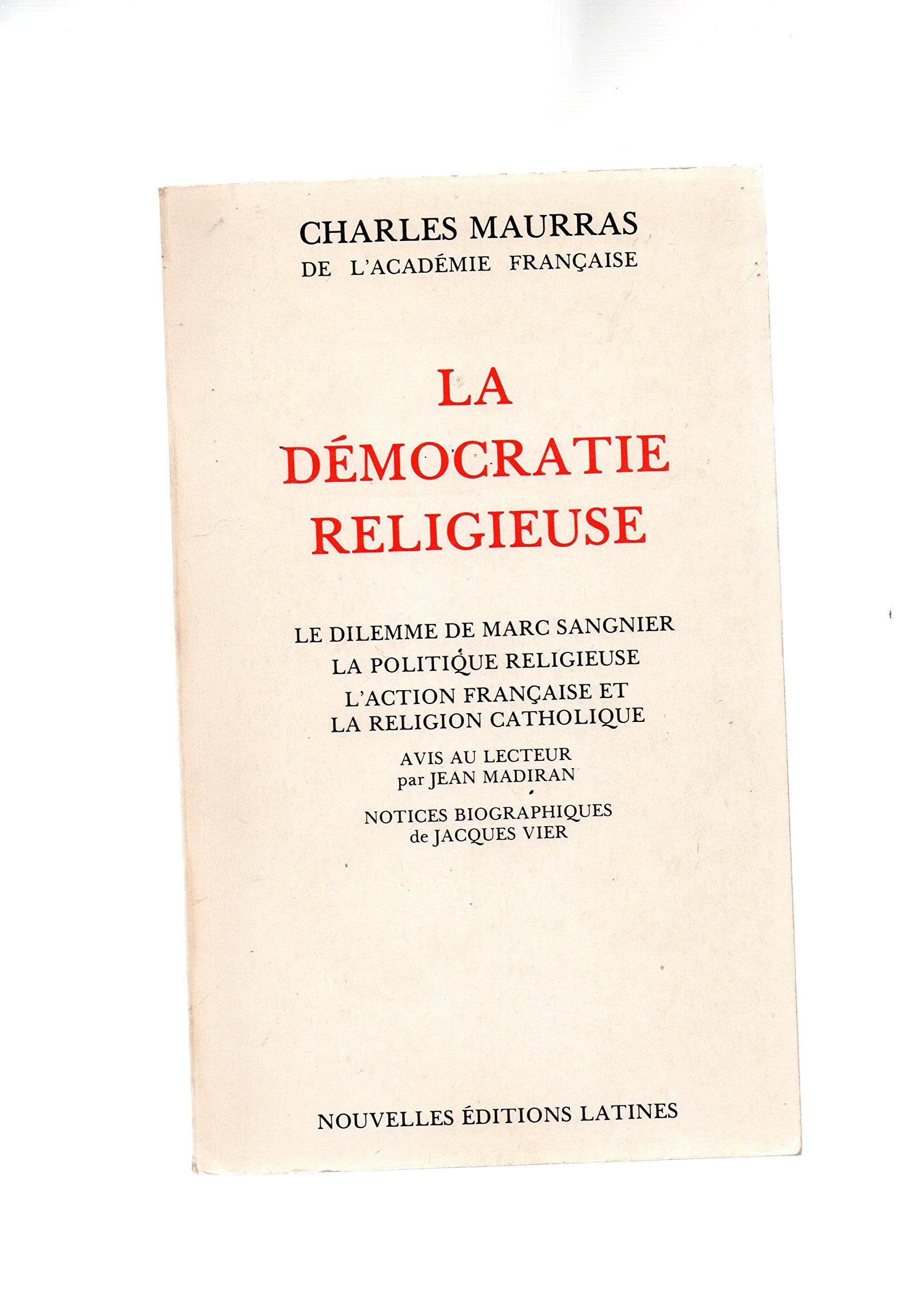 La Démocratie religieuse book