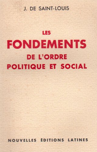 Les Fondements de l'ordre politique et social Religion & Esotericism