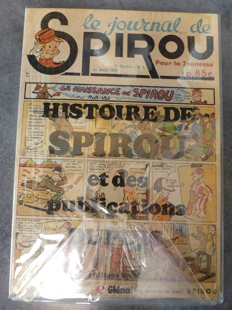 Histoire du journal "spirou" et des publications des editions dupuis book