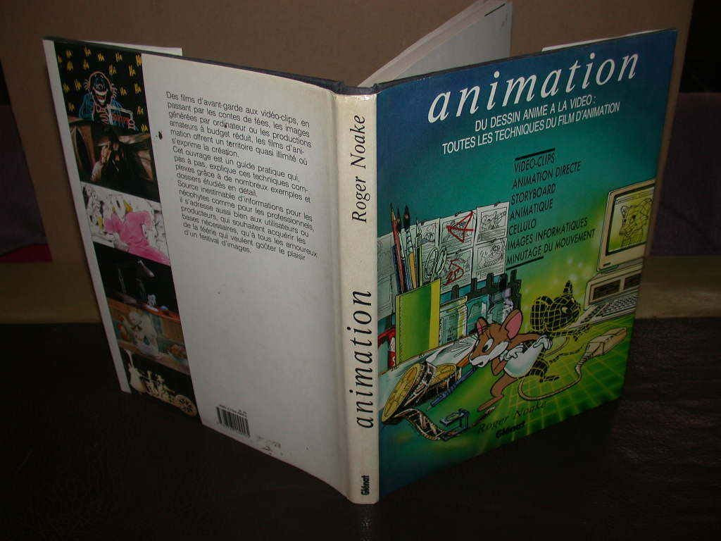 Animation : du dessin anime a la video : toutes les techniques du film d'animation book