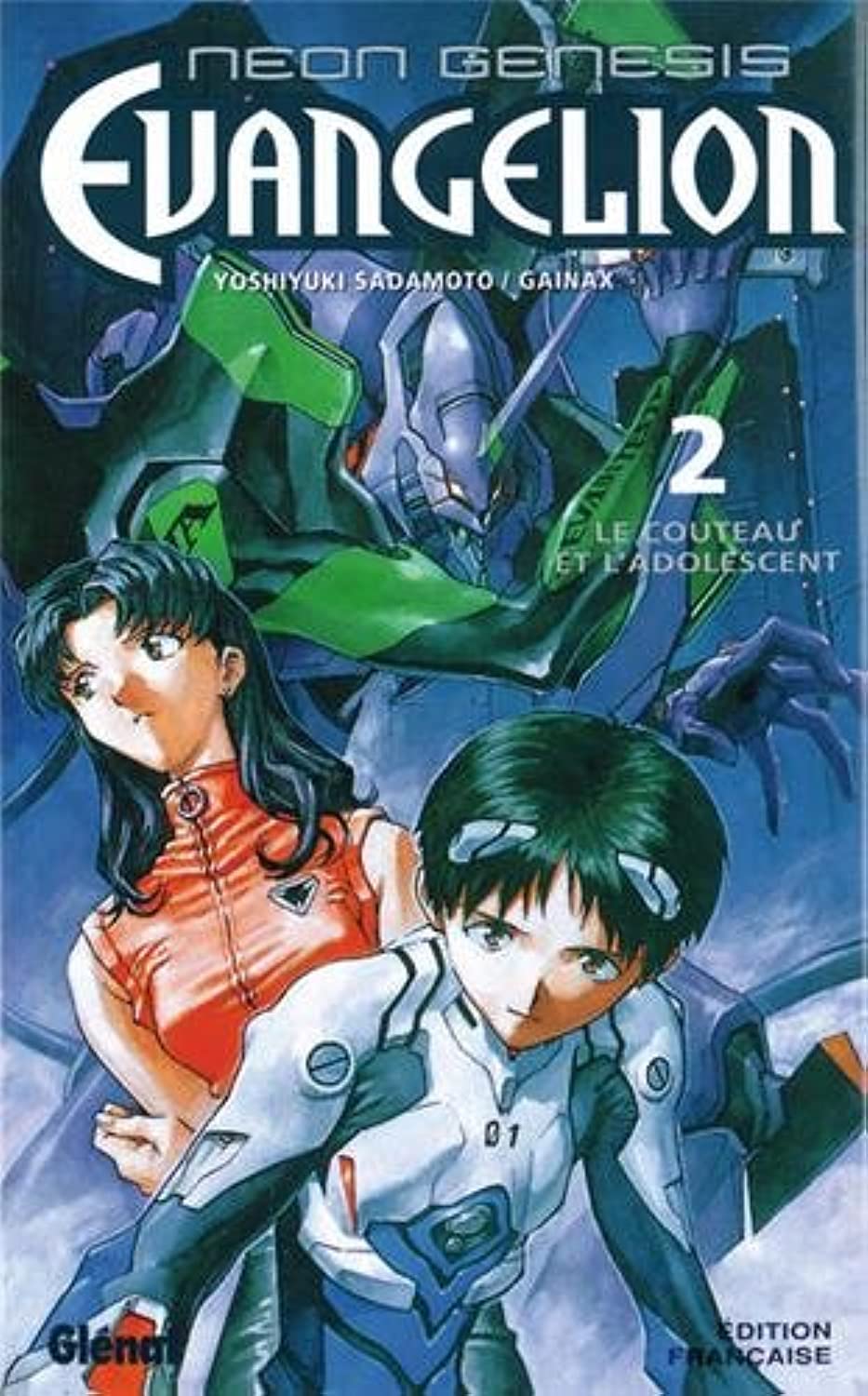 Néon Genesis Evangelion, tome 2 : Le Couteau et l'Adolescent Manga