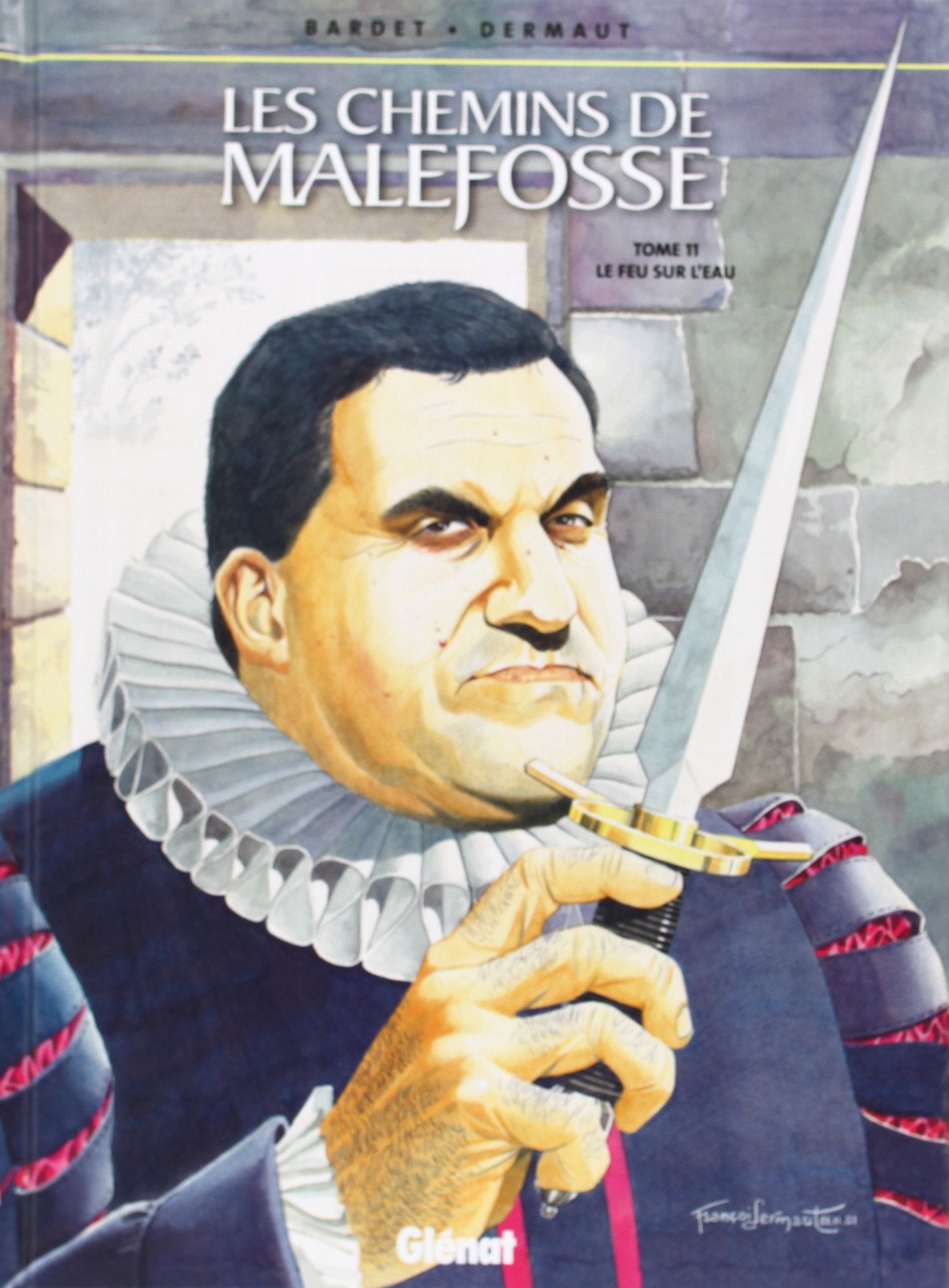 Les Chemins de Malefosse - Tome 11: Le Feu sur l'eau Manga
