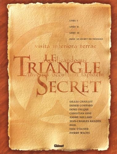 Coffret en 4 volumes : Tome 1, Le Testament du fou ; Tome 2, Le jeune homme au suaire ; Tome 3, De cendre et d'or ; Dans le secret du Triangle Books