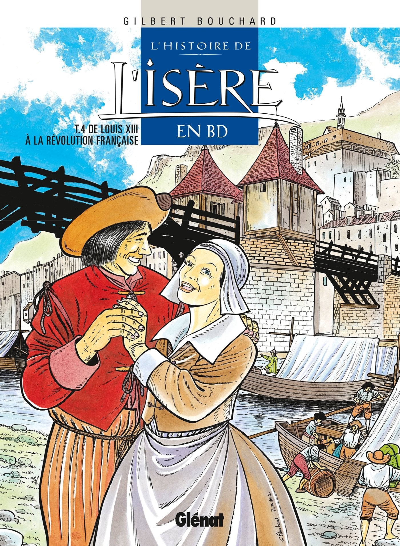 Histoire de l'Isère en BD - Tome 04: De Louis XIII à la Révolution française Manga