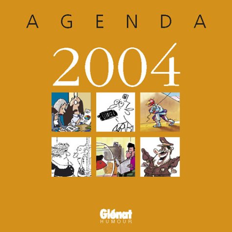 Agenda glenat humour 2004 (Bandes Dessinée) Books