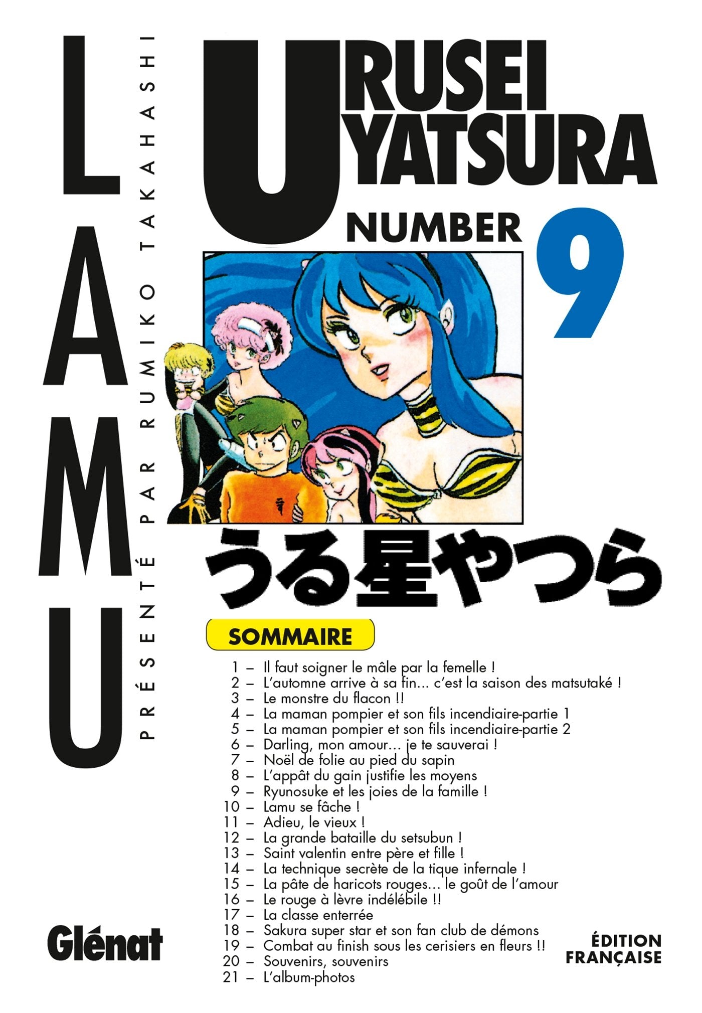 Urusei Yatsura, Tome 9 : Lamu Manga