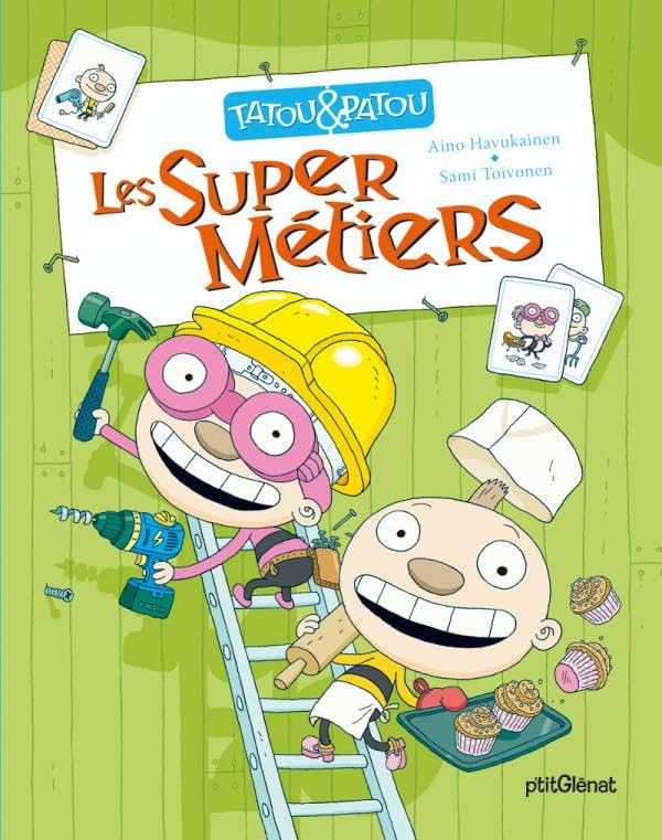 Tatou et Patou - Les super métiers Children's books