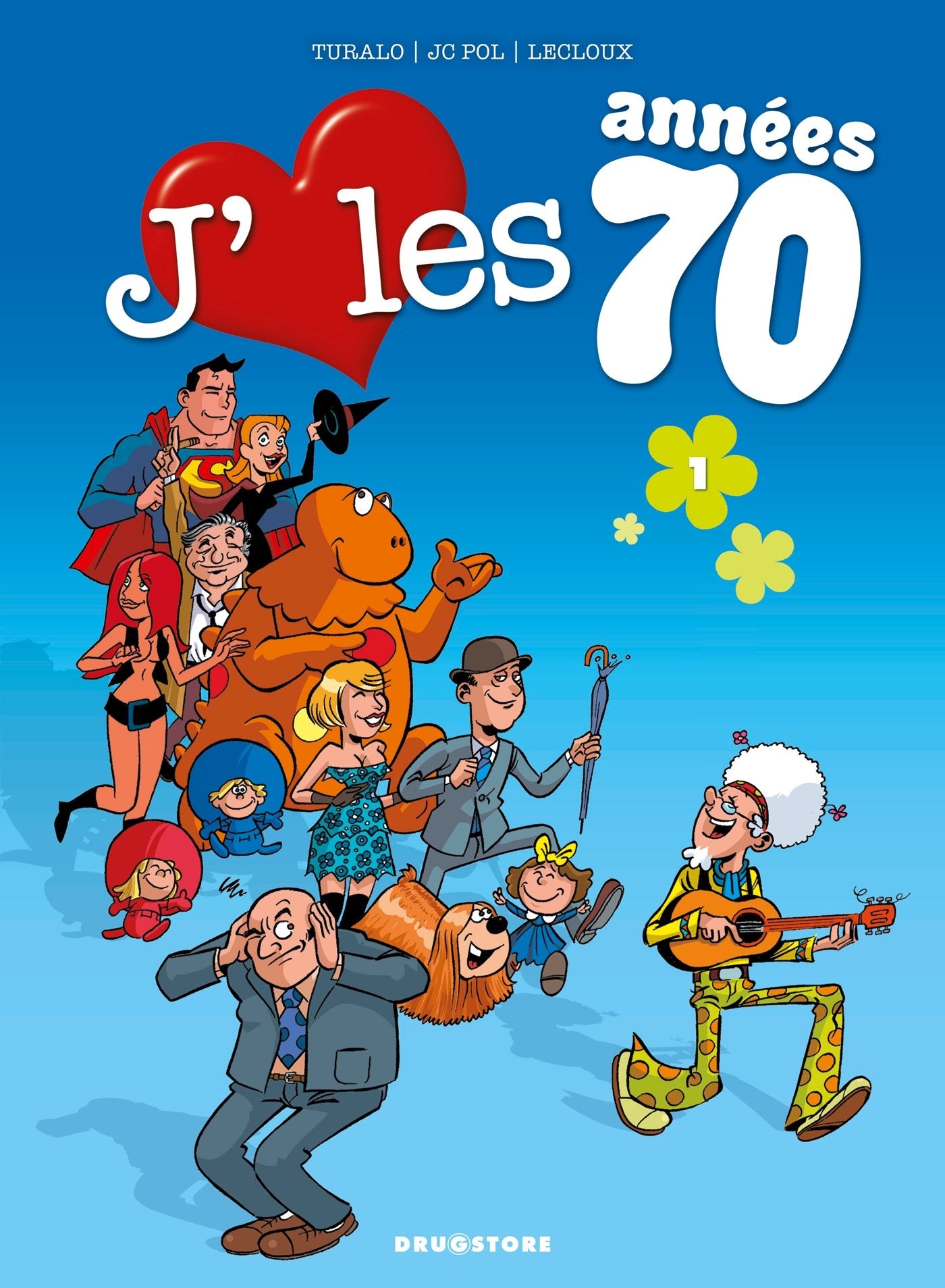 J'aime les années 70 - Tome 01: Love is all Manga