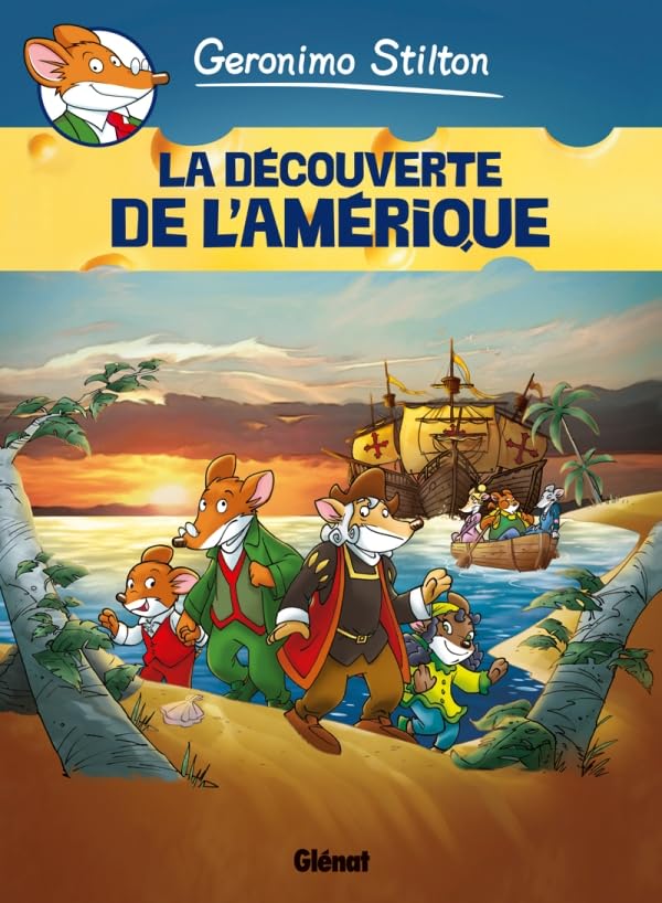 Geronimo Stilton BD 1/La decouverte de l'Amerique: La Découverte de l'Amérique Manga