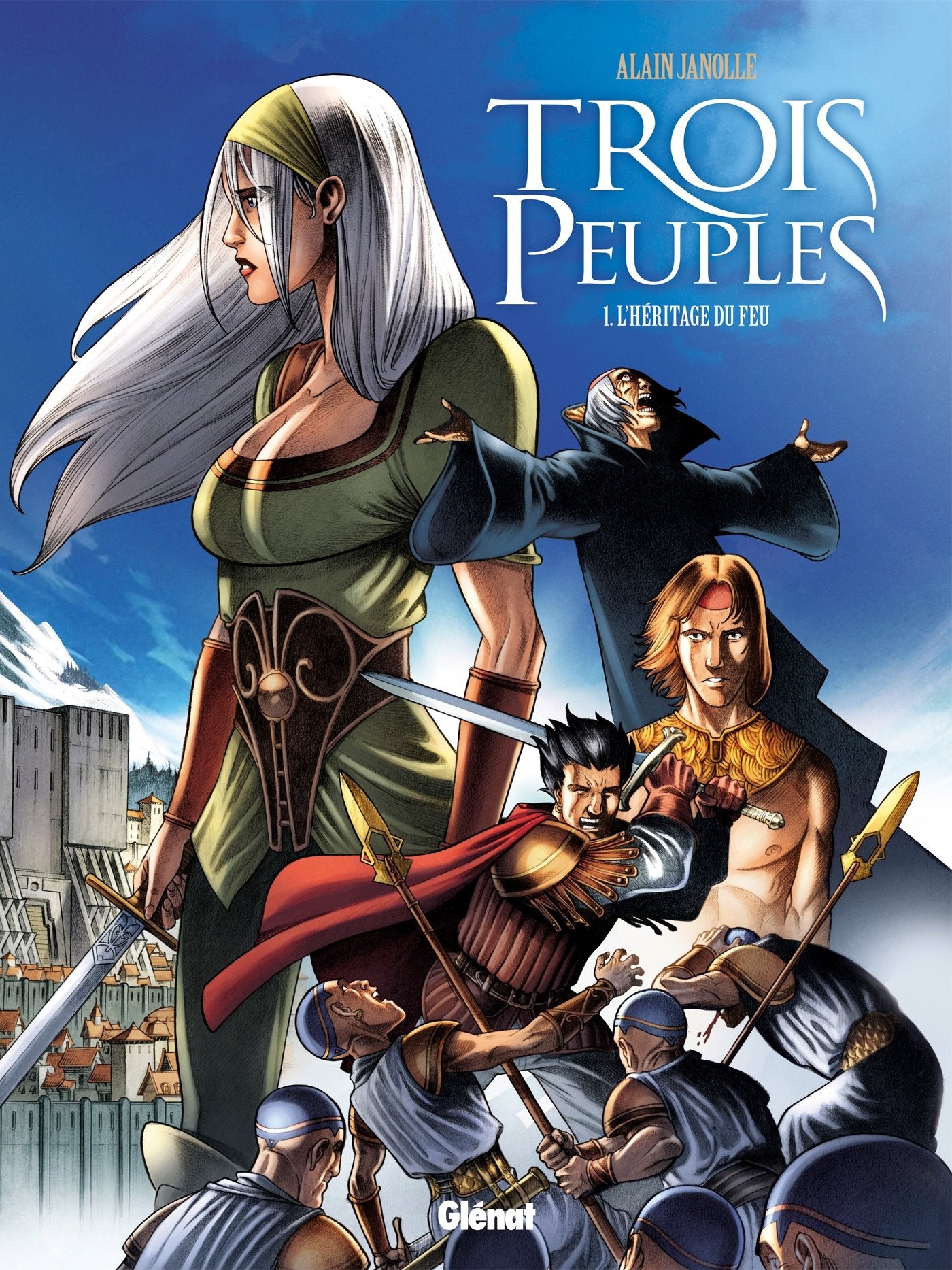 Trois peuples - Tome 01: L'héritage du feu Manga