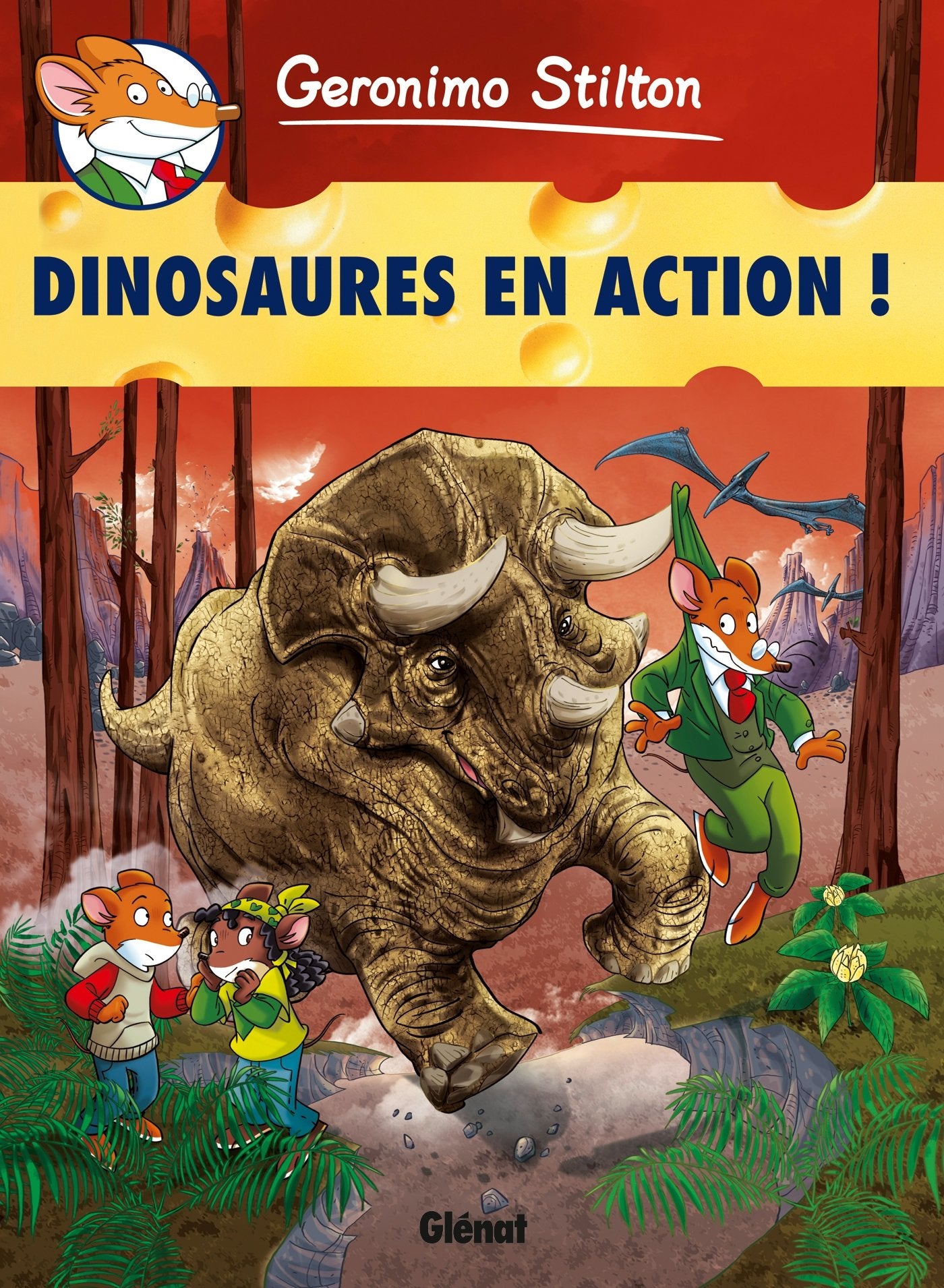 Geronimo Stilton - Tome 08: Dinosaures en action ! Manga