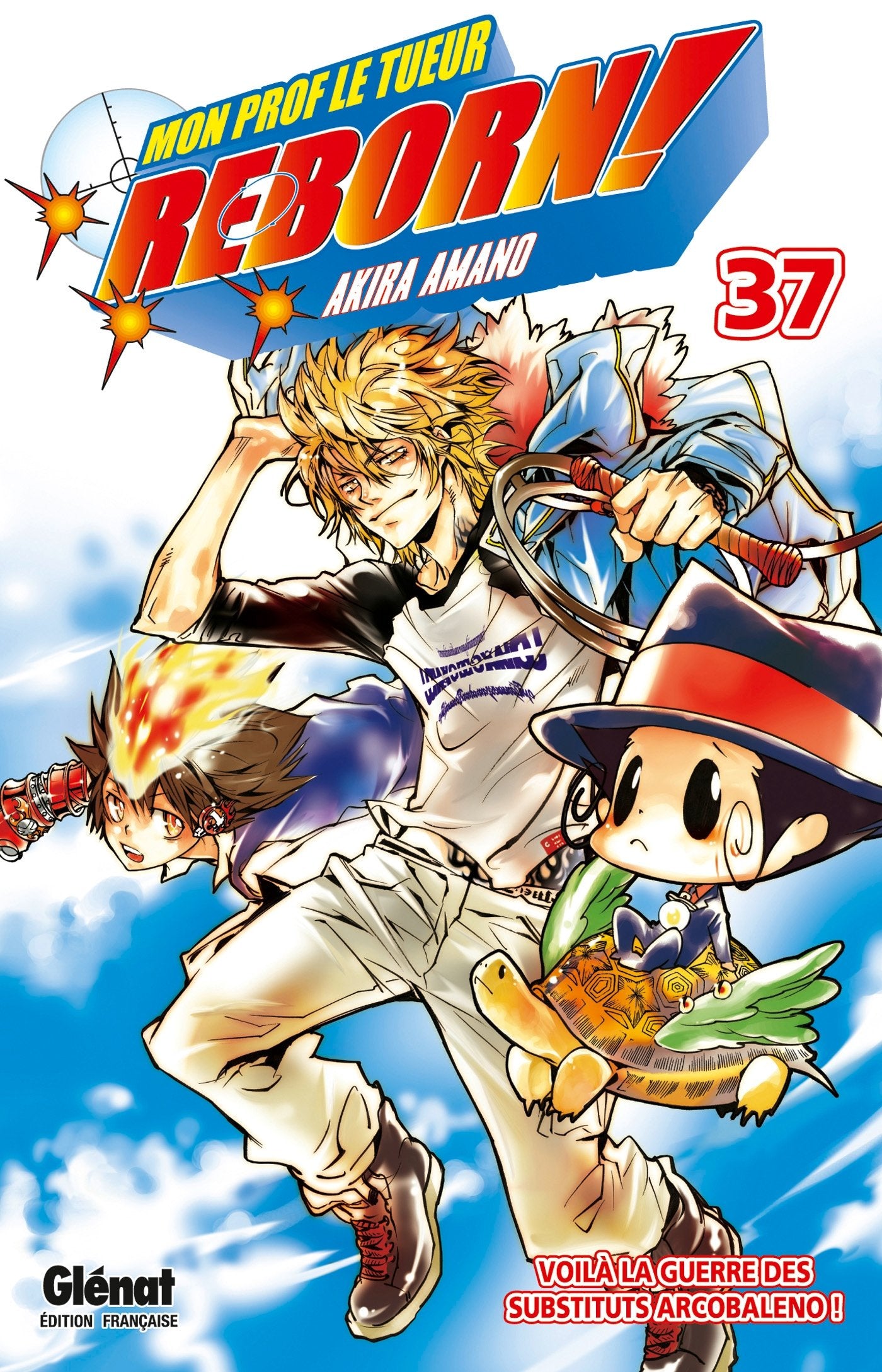 Reborn - Tome 37: Voilà la guerre des substituts Arcobaleno ! Manga